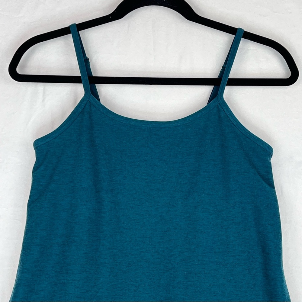 Beyond Yoga Sz S Spacedye Essentials Dress In Deep Sea Heather Blue Green Tennis - Picture 6 of 15